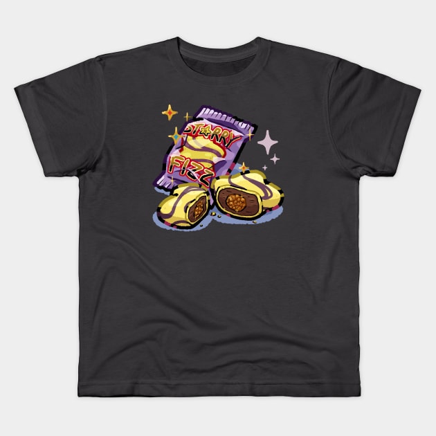 Star Choco Fizz Kids T-Shirt by norinoko